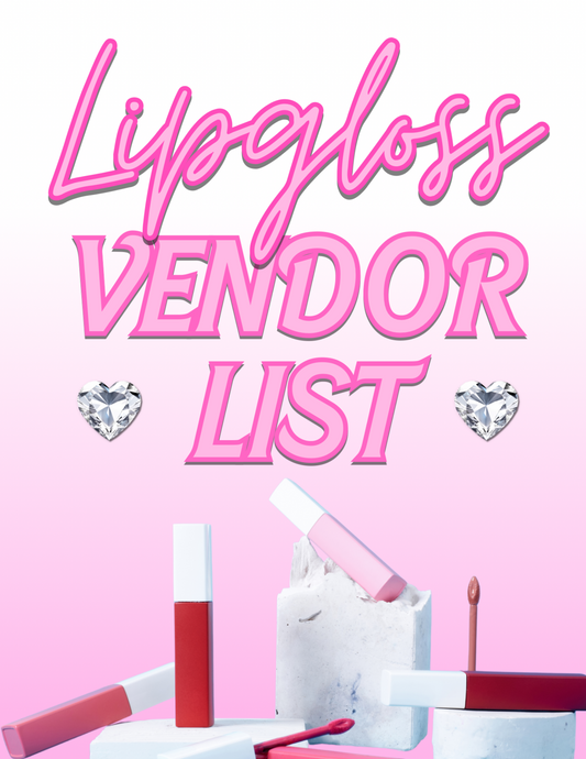 Lipgloss Vendor List